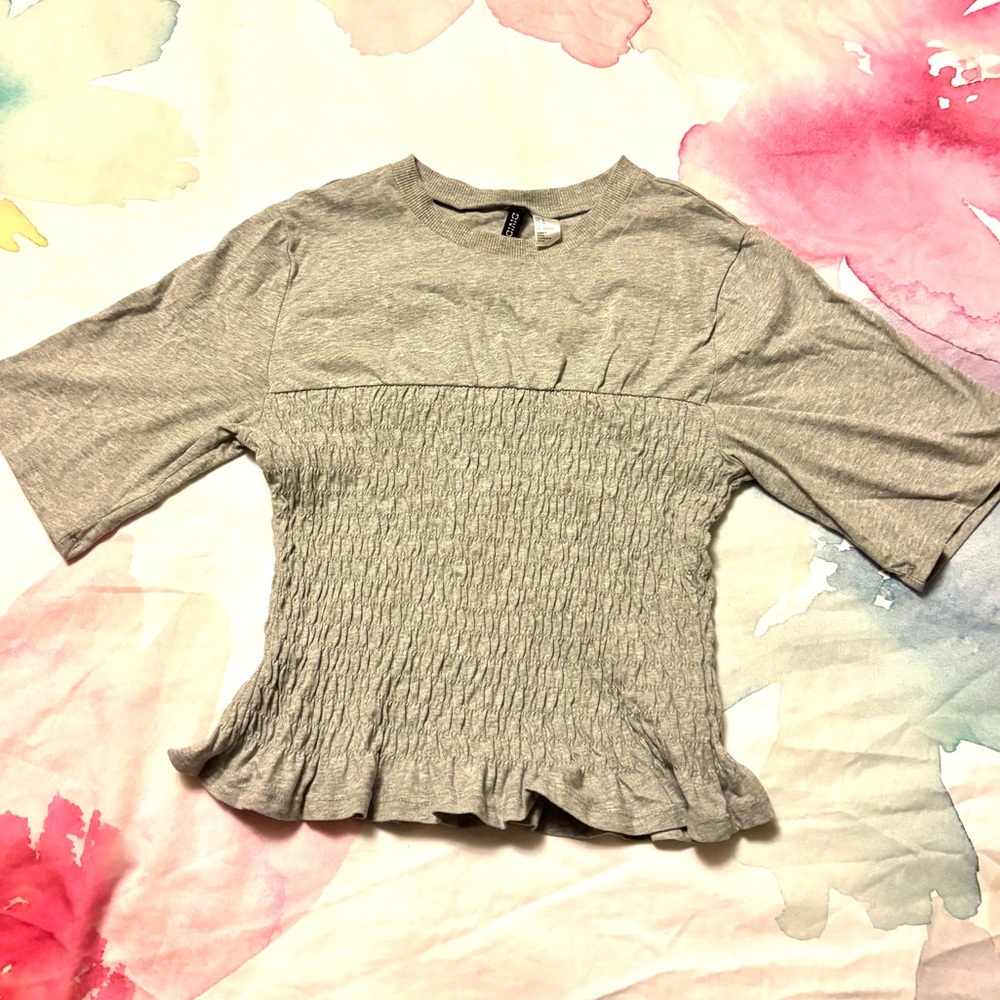 NWOT DIVIDED Smoked Cotton tee size medium - Picture 6 of 10